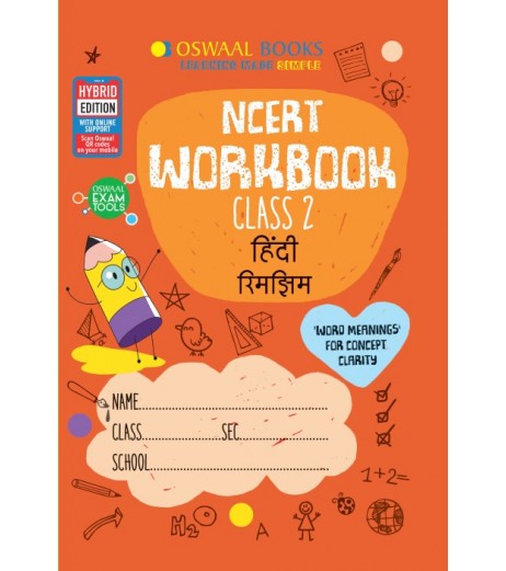 Oswaal NCERT Workbook Class 2 Hindi Rimjhim | Latest Edition  - SchoolChamp.net